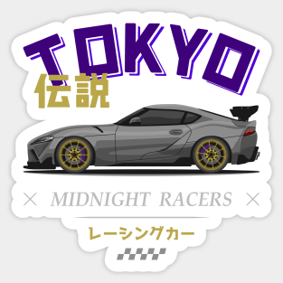 Tuner Silver MK5 A90 JDM Sticker